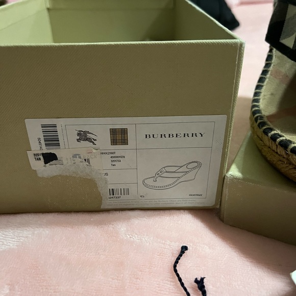 Burberry Authentic Wedge Sandals - Picture 8 of 11